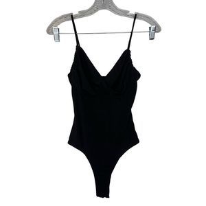 Astr Black Bodysuit